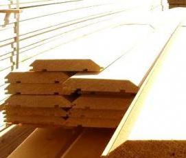 Имитация бруса камерной сушки - вариант 1