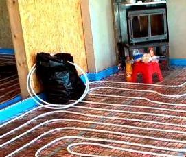 Индивидуальный теплый пол - модель 2