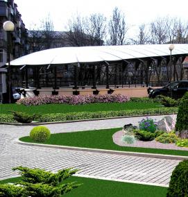 Инженерное благоустройство территории - вариант 1