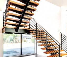 Изготовление деревянной приставной лестницы - тип 4