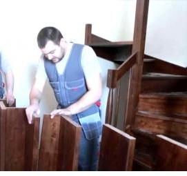 Изготовление лестниц из дуба Москва