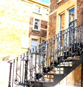 Изготовление уличных лестниц - модель 2