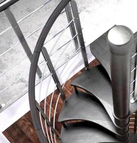 Изготовление винтовых лестниц - модель 1