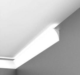 Карниз потолочный для скрытой подсветки - тип 2