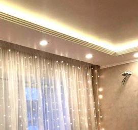 Карниз потолочный для светодиодной ленты - вариант 1