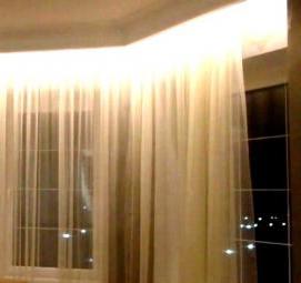 Карниз потолочный для светодиодной ленты - вариант 2