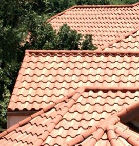 Керамическая кровельная черепица - тип 2