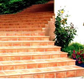 Керамогранит для лестничных ступеней - вариант 1