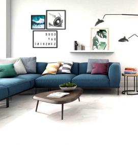 Керамогранит для пола черный - модель 1