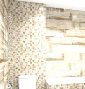 Керамогранит настенный для ванной - тип 1