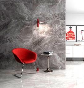 Керамогранит серый моноколор - вариант 2