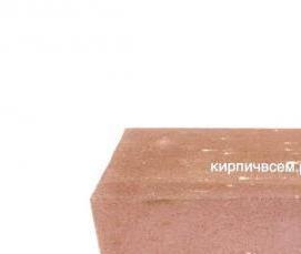Кирпич евро утолщенный - модель 4