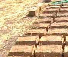 Кирпич из глины пополам с соломой - тип 4