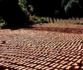 Кирпич из глины пополам с соломой - тип 3