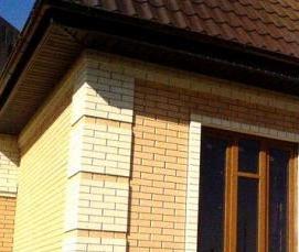 Кирпич из керамогранита - вариант 4
