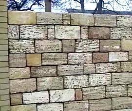 Кирпич из ракушек - модель 4