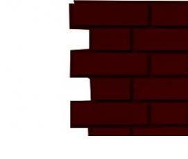 Кирпич облицовочный жженый - модель 2