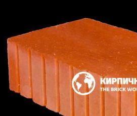Кирпич рифленый облицовочный - модель 1