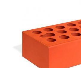 Кирпич рядовой одинарный - тип 1