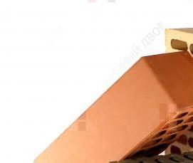 Кирпич шамотный облицовочный - тип 1