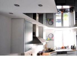 Классические натяжные потолки - модель 3