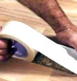 Клейкая лента для линолеума - модель 1