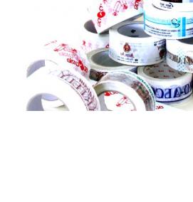 Клейкая лента с логотипом - модель 2