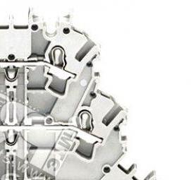 Клемма проходная двухпроводная - модель 3