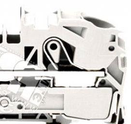 Клемма проходная двухпроводная - модель 2