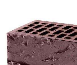 Клинкерный кирпич темный - тип 3