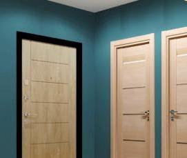 Клинские двери входные металлические - тип 4