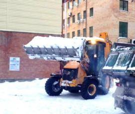 Комплексная уборка снега - вариант 1