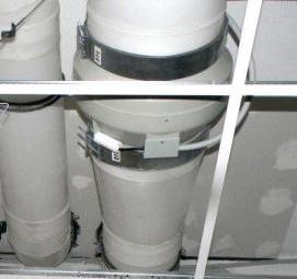 Комплектующие для воздуховодов вентиляции - тип 3