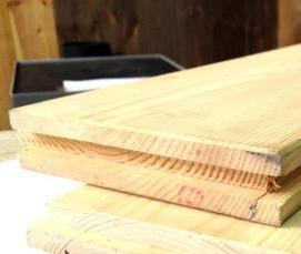 Корабельная доска для пола - тип 3