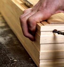 Коробка дверная деревянная - модель 1