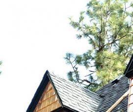 Красная мягкая кровля - модель 4