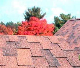 Красная мягкая кровля - модель 2