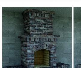 Красно черный кирпич - модель 4