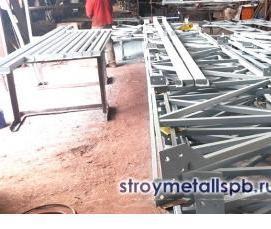 Кровельные фермы из металлоконструкций - модель 3