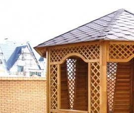 Кровельный поликарбонат для крыши - тип 1