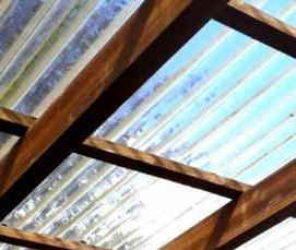 Кровельный поликарбонат для крыши - тип 2