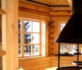 Круглая беседка с барбекю - тип 1