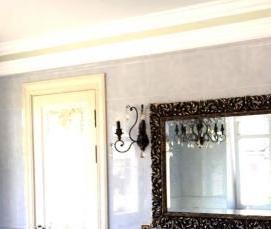 Круглое зеркало в ванную комнату - вариант 3