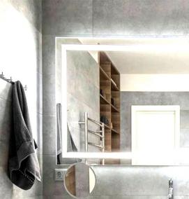 Квадратное зеркало в ванную - вариант 3