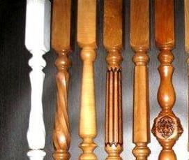 Квадратные балясины - тип 4