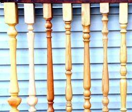 Квадратные балясины - тип 3