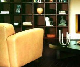 Ламинат шоколадного цвета - тип 1