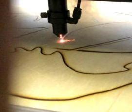 Лазерная резка фотографий - вариант 3