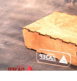 Лазерная резка коробок - тип 3