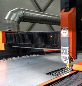 Лазерная резка листового металла - модель 2